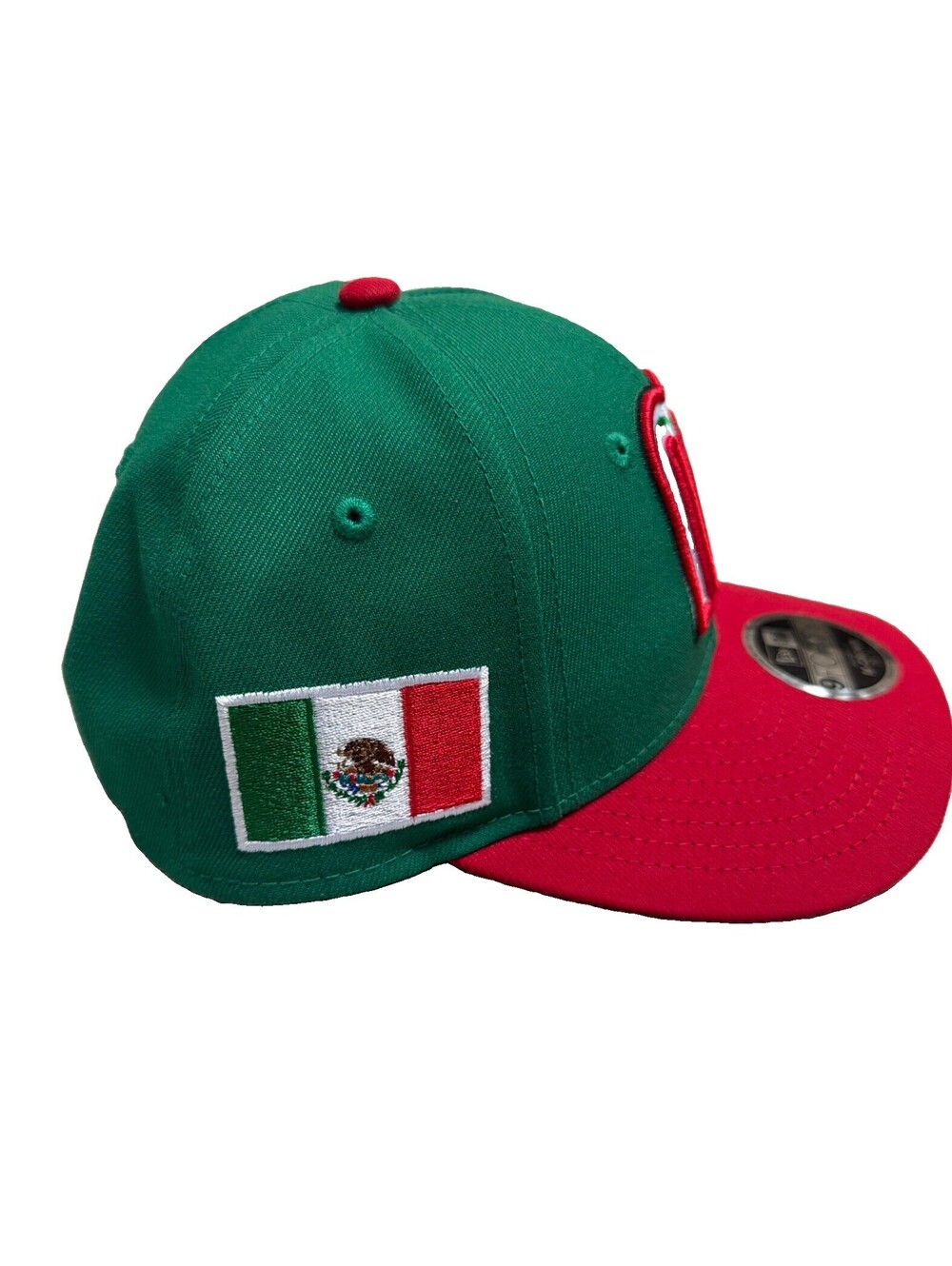Mexico Fitted Hat M-Crown Youth New Era 59FIFTY World Baseball Classic NWT - Picture 3 of 9